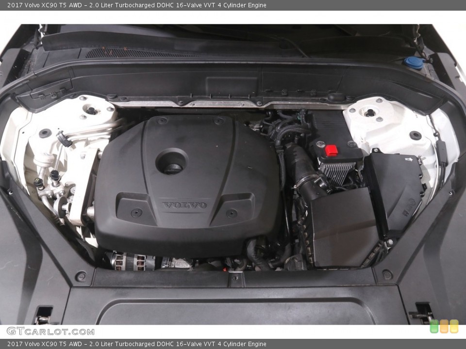 2.0 Liter Turbocharged DOHC 16-Valve VVT 4 Cylinder 2017 Volvo XC90 Engine