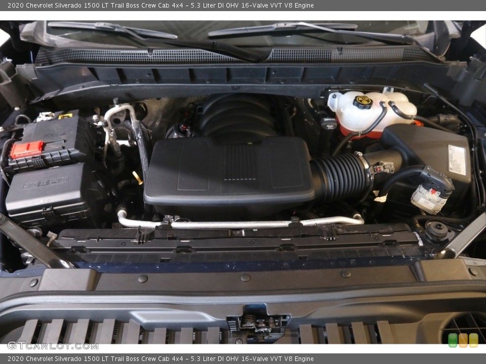 5.3 Liter DI OHV 16-Valve VVT V8 2020 Chevrolet Silverado 1500 Engine