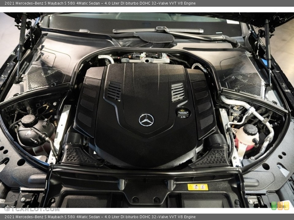 4.0 Liter DI biturbo DOHC 32-Valve VVT V8 Engine for the 2021 Mercedes-Benz S #144599240