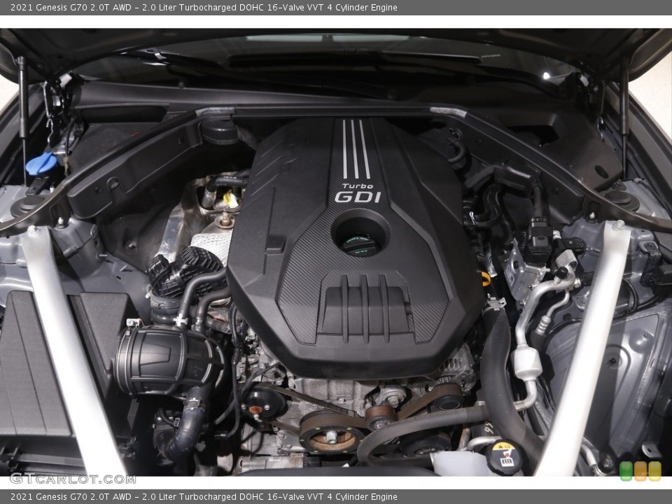 2.0 Liter Turbocharged DOHC 16-Valve VVT 4 Cylinder Engine for the 2021 Genesis G70 #144602197