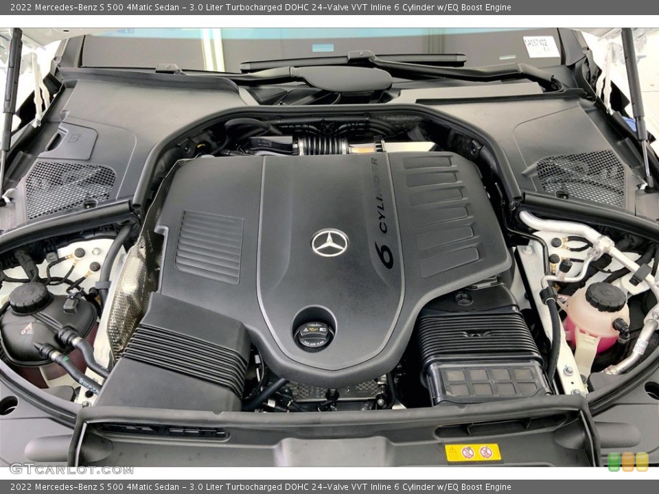 3.0 Liter Turbocharged DOHC 24-Valve VVT Inline 6 Cylinder w/EQ Boost Engine for the 2022 Mercedes-Benz S #144606876