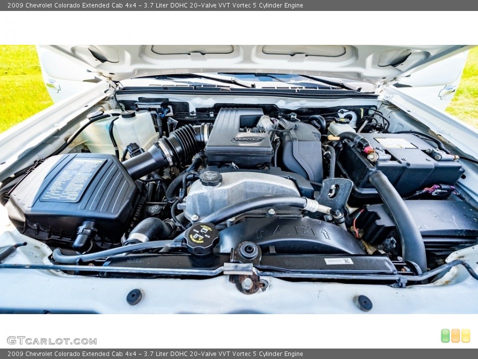 3.7 Liter DOHC 20-Valve VVT Vortec 5 Cylinder Engine for the 2009 Chevrolet Colorado #144610725