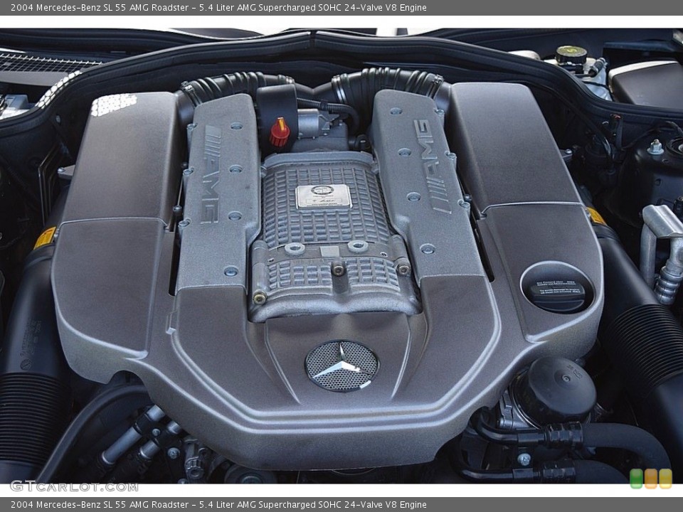 5.4 Liter AMG Supercharged SOHC 24-Valve V8 Engine for the 2004 Mercedes-Benz SL #144620791