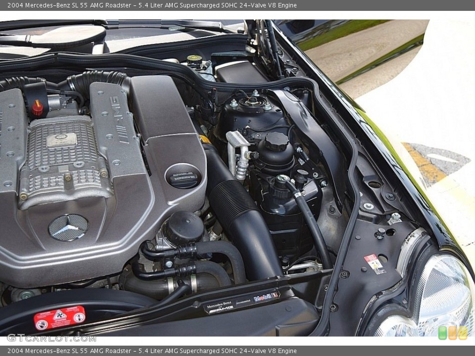 5.4 Liter AMG Supercharged SOHC 24-Valve V8 Engine for the 2004 Mercedes-Benz SL #144620824