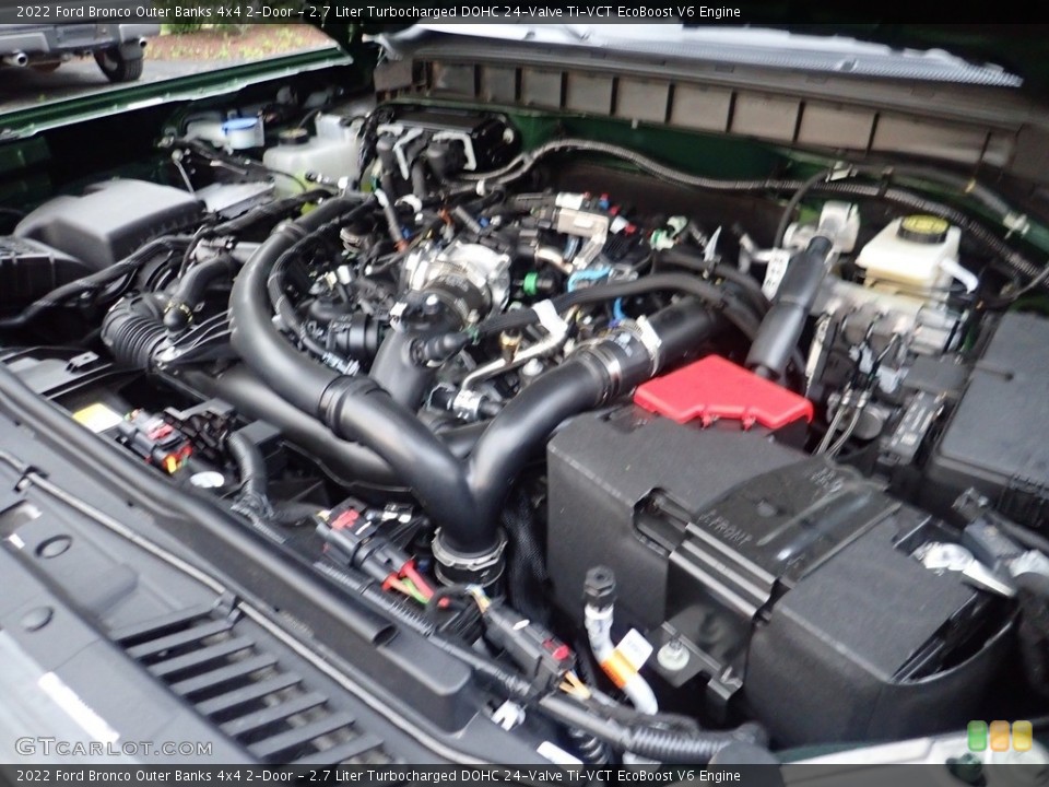 2.7 Liter Turbocharged DOHC 24-Valve Ti-VCT EcoBoost V6 Engine for the 2022 Ford Bronco #144622633