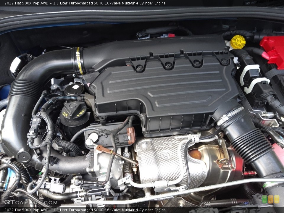 1.3 Liter Turbocharged SOHC 16-Valve MultiAir 4 Cylinder Engine for the 2022 Fiat 500X #144629738