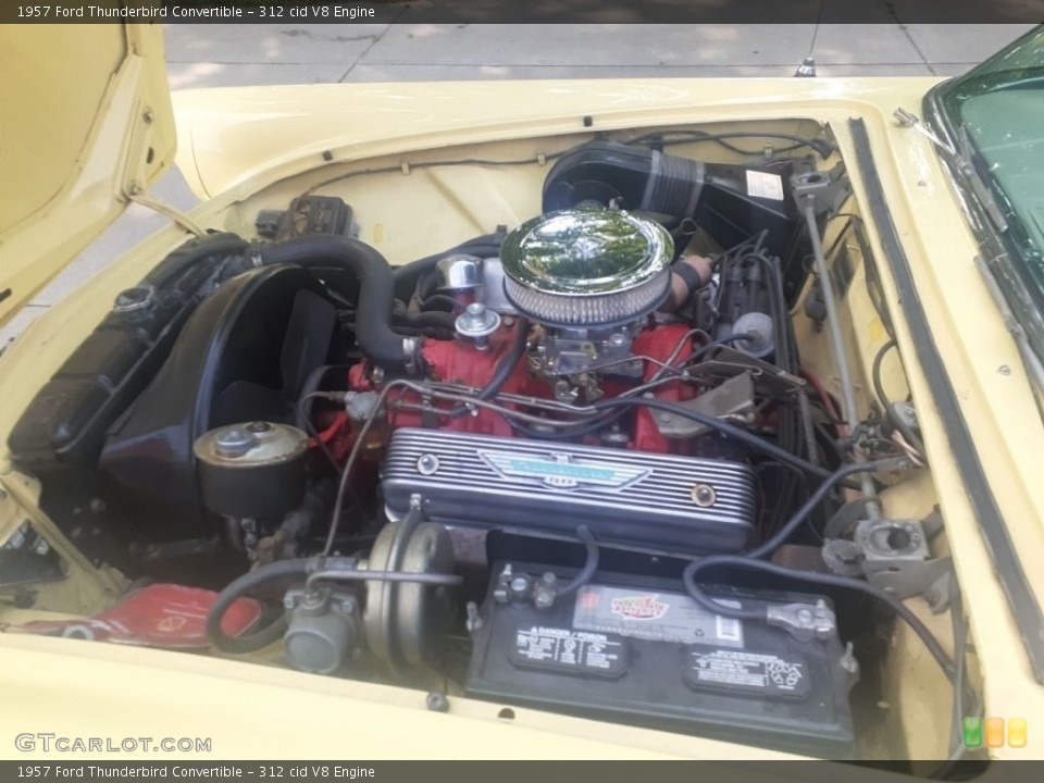 312 cid V8 Engine for the 1957 Ford Thunderbird #144672803