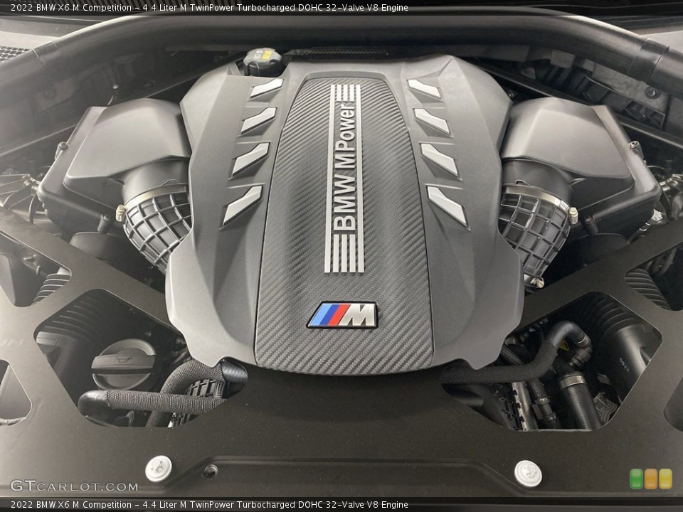 4.4 Liter M TwinPower Turbocharged DOHC 32-Valve V8 Engine for the 2022 BMW X6 M #144686289