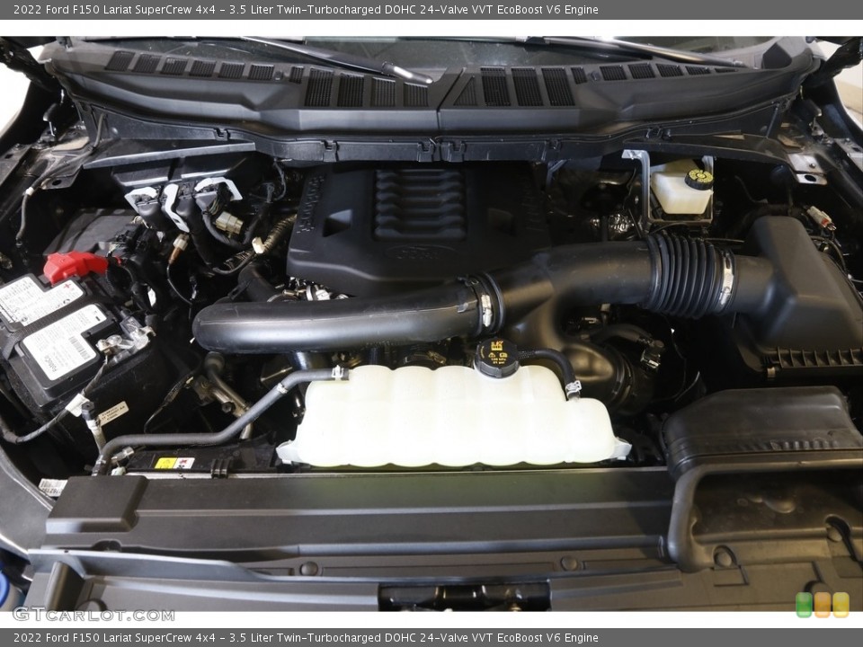 3.5 Liter Twin-Turbocharged DOHC 24-Valve VVT EcoBoost V6 2022 Ford F150 Engine