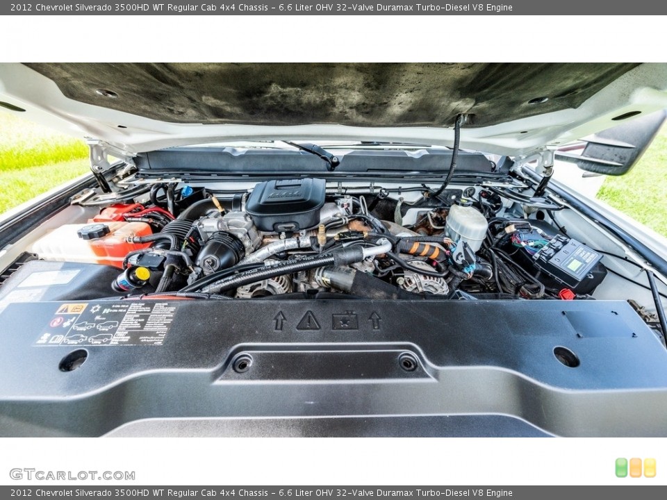 6.6 Liter OHV 32-Valve Duramax Turbo-Diesel V8 Engine for the 2012 Chevrolet Silverado 3500HD #144707442