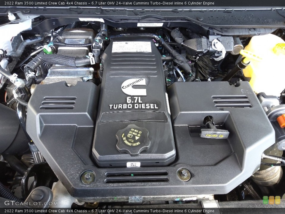 6.7 Liter OHV 24-Valve Cummins Turbo-Diesel inline 6 Cylinder Engine for the 2022 Ram 3500 #144734230
