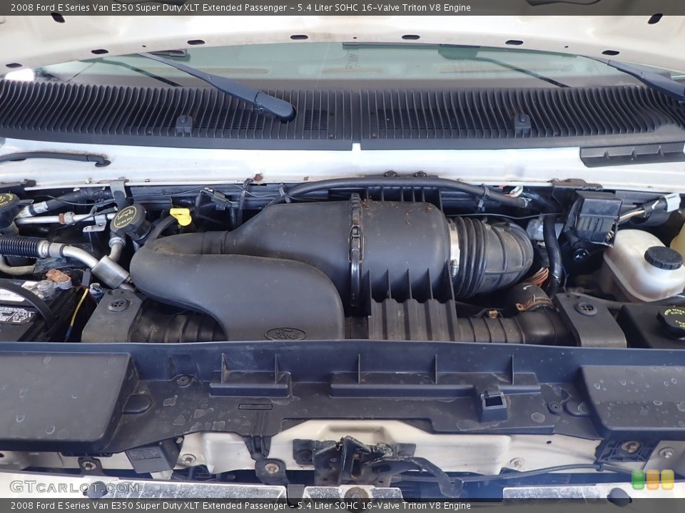 5.4 Liter SOHC 16-Valve Triton V8 Engine for the 2008 Ford E Series Van #144737501