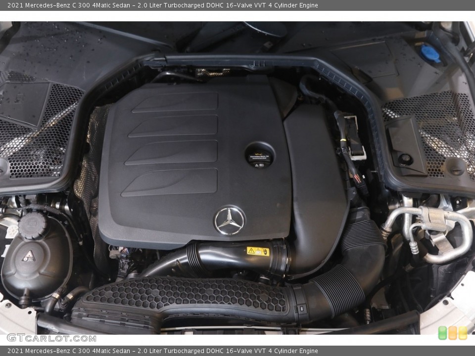 2.0 Liter Turbocharged DOHC 16-Valve VVT 4 Cylinder 2021 Mercedes-Benz C Engine