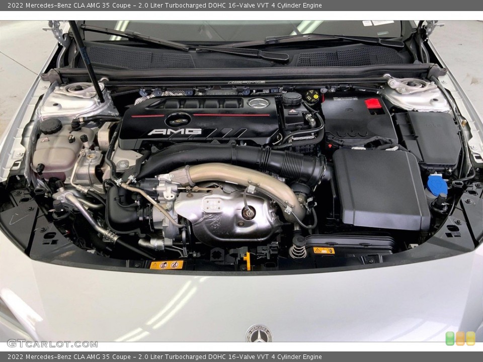 2.0 Liter Turbocharged DOHC 16-Valve VVT 4 Cylinder 2022 Mercedes-Benz CLA Engine