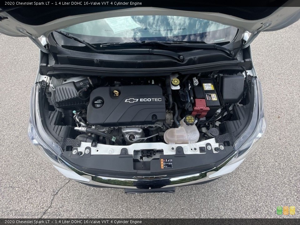 1.4 Liter DOHC 16-Valve VVT 4 Cylinder 2020 Chevrolet Spark Engine