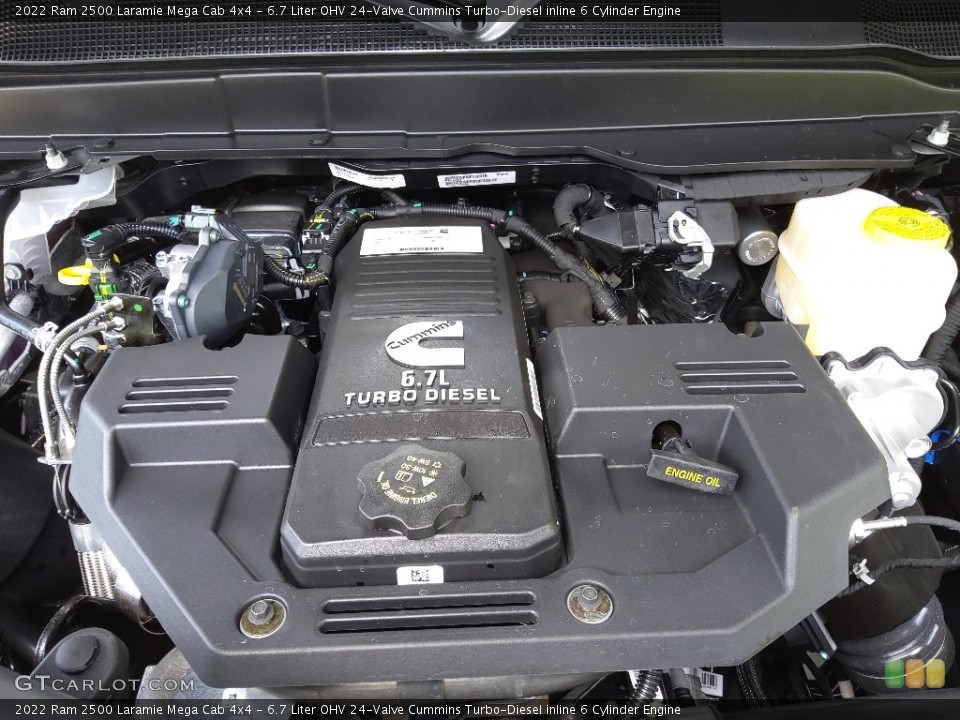 6.7 Liter OHV 24-Valve Cummins Turbo-Diesel inline 6 Cylinder Engine for the 2022 Ram 2500 #144778073