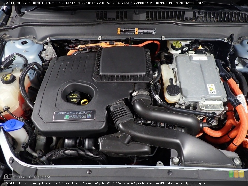2.0 Liter Energi Atkinson-Cycle DOHC 16-Valve 4 Cylinder Gasoline/Plug-In Electric Hybrid Engine for the 2014 Ford Fusion #144791482