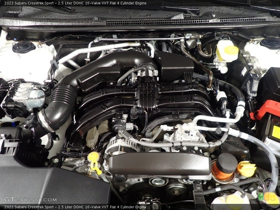 2.5 Liter DOHC 16-Valve VVT Flat 4 Cylinder 2022 Subaru Crosstrek Engine