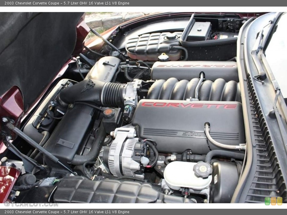 5.7 Liter OHV 16 Valve LS1 V8 Engine for the 2003 Chevrolet Corvette #144807574