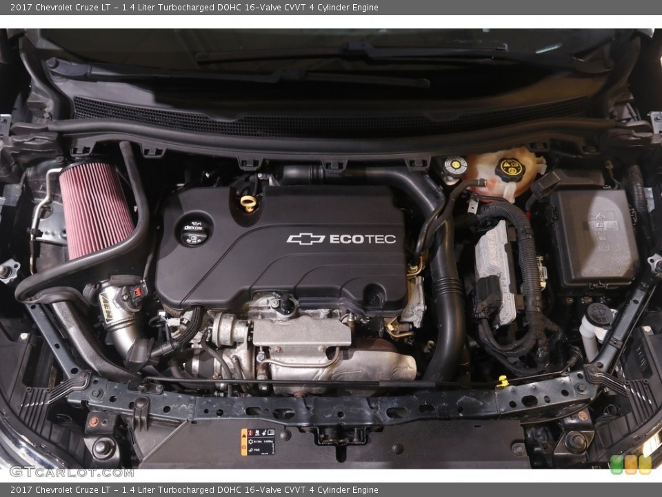 1.4 Liter Turbocharged DOHC 16-Valve CVVT 4 Cylinder 2017 Chevrolet Cruze Engine