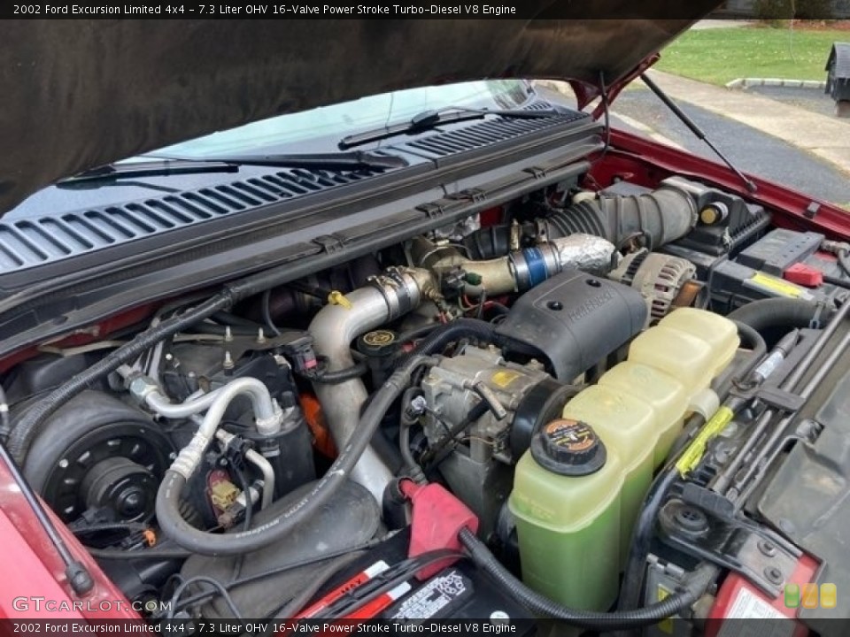 7.3 Liter OHV 16-Valve Power Stroke Turbo-Diesel V8 Engine for the 2002 Ford Excursion #144848410