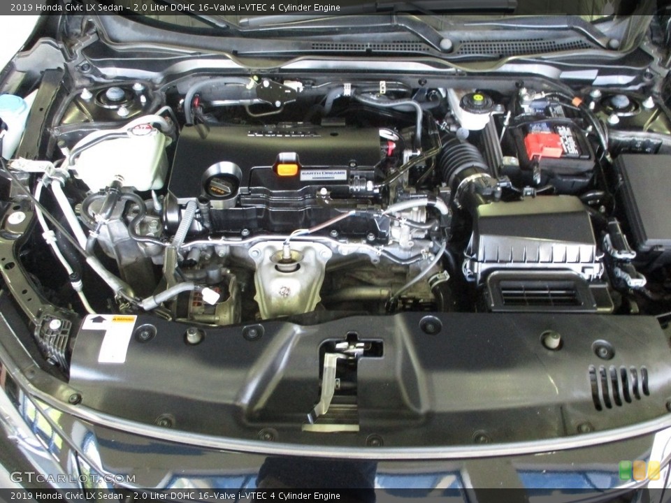 2.0 Liter DOHC 16-Valve i-VTEC 4 Cylinder Engine for the 2019 Honda Civic #144857550
