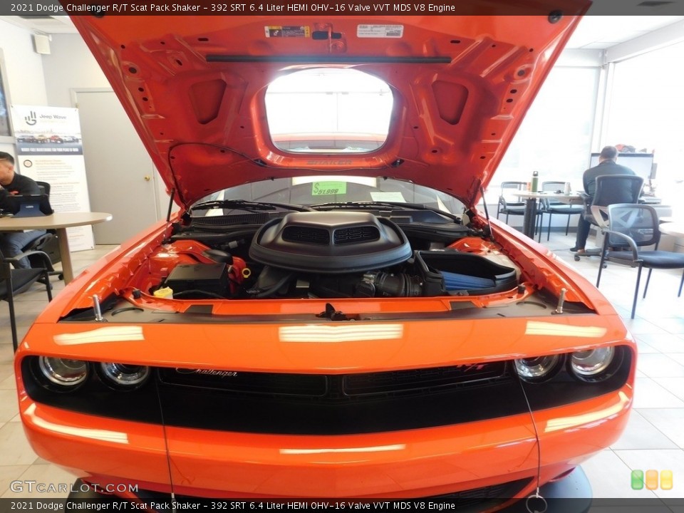 392 SRT 6.4 Liter HEMI OHV-16 Valve VVT MDS V8 Engine for the 2021 Dodge Challenger #144858126