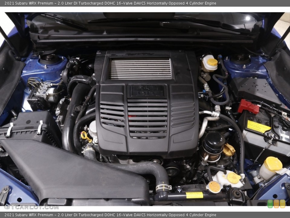 2.0 Liter DI Turbocharged DOHC 16-Valve DAVCS Horizontally Opposed 4 Cylinder Engine for the 2021 Subaru WRX #144871279