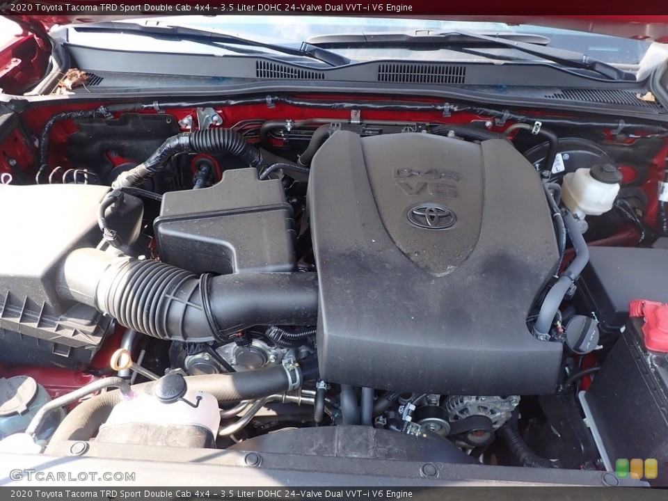 3.5 Liter DOHC 24-Valve Dual VVT-i V6 Engine for the 2020 Toyota Tacoma #144884070