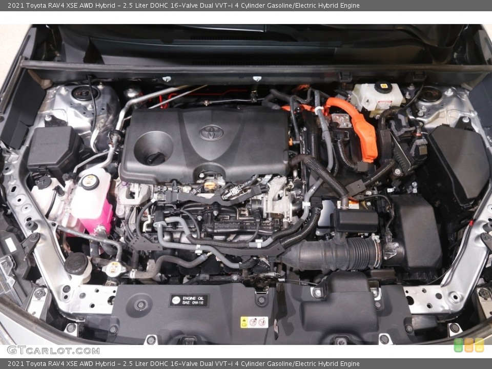 2.5 Liter DOHC 16-Valve Dual VVT-i 4 Cylinder Gasoline/Electric Hybrid Engine for the 2021 Toyota RAV4 #144884858