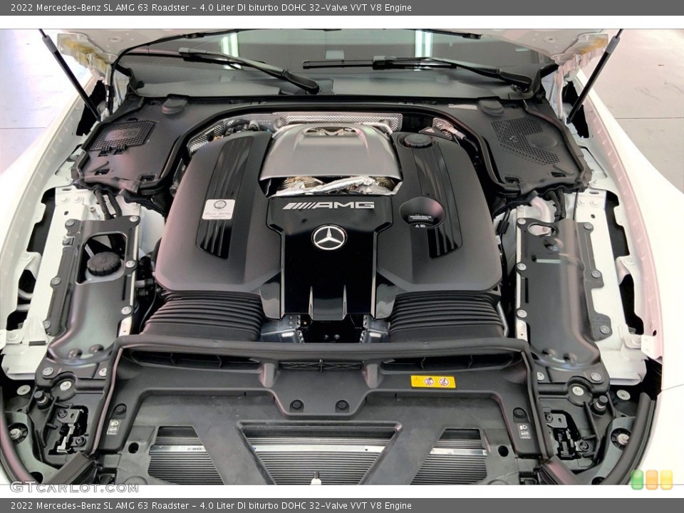 4.0 Liter DI biturbo DOHC 32-Valve VVT V8 Engine for the 2022 Mercedes-Benz SL #144887113