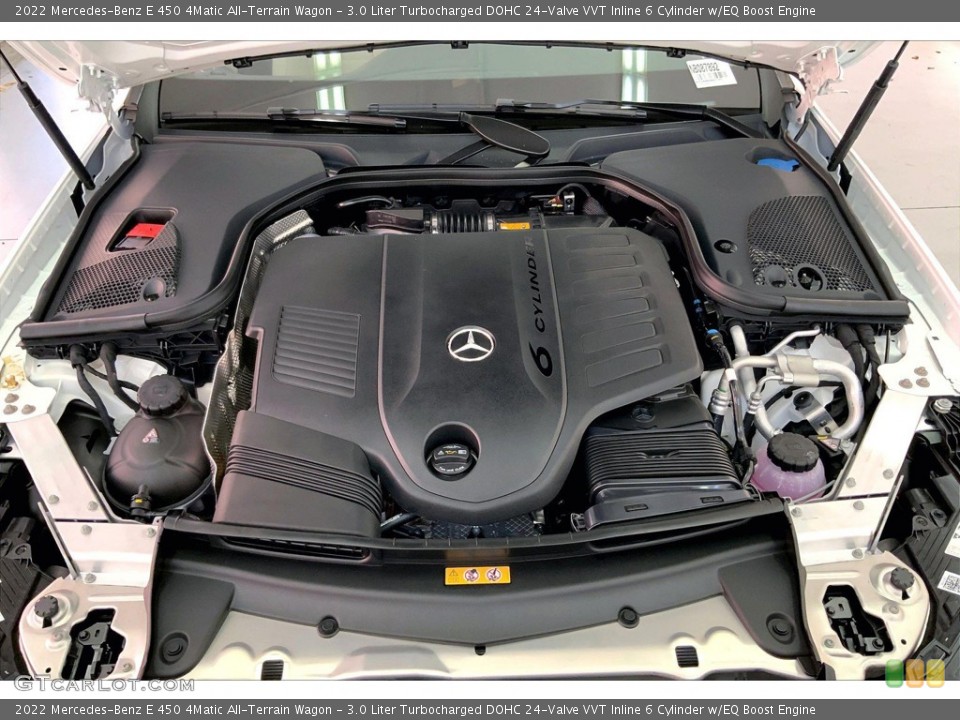 3.0 Liter Turbocharged DOHC 24-Valve VVT Inline 6 Cylinder w/EQ Boost 2022 Mercedes-Benz E Engine