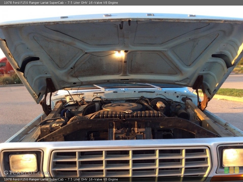 7.5 Liter OHV 16-Valve V8 Engine for the 1978 Ford F150 #144904393