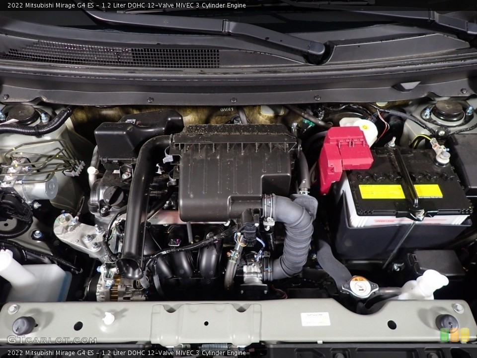 1.2 Liter DOHC 12-Valve MIVEC 3 Cylinder Engine for the 2022 Mitsubishi Mirage G4 #144907290