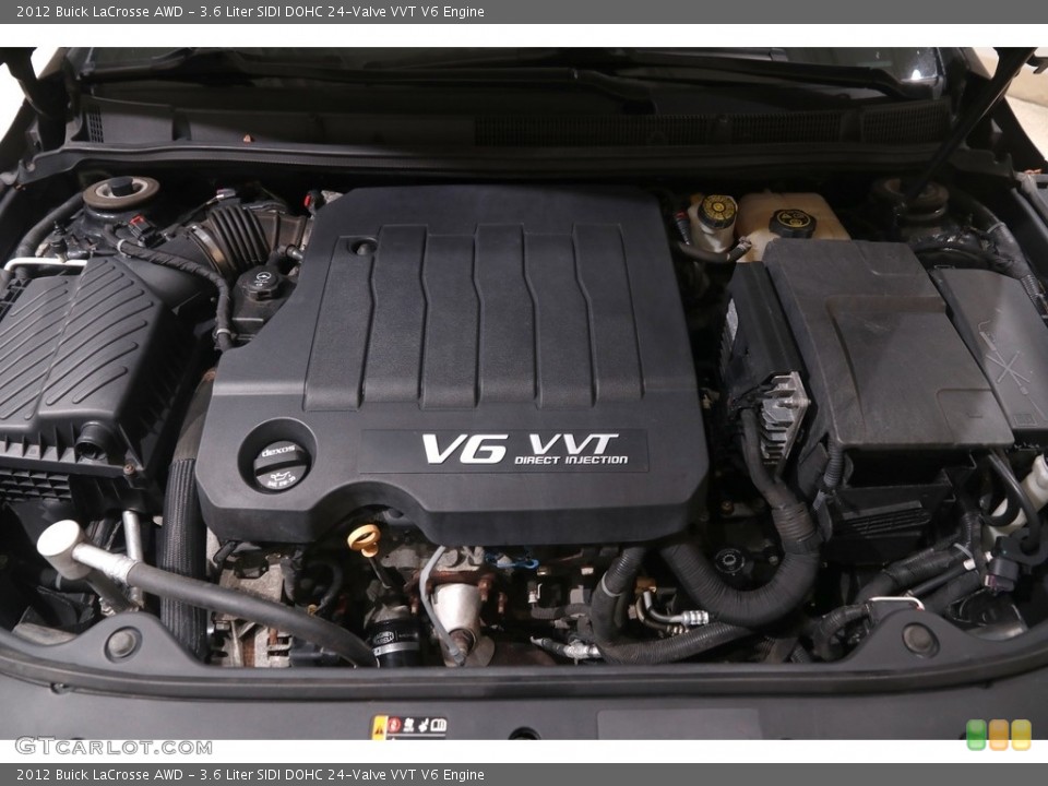 3.6 Liter SIDI DOHC 24-Valve VVT V6 2012 Buick LaCrosse Engine