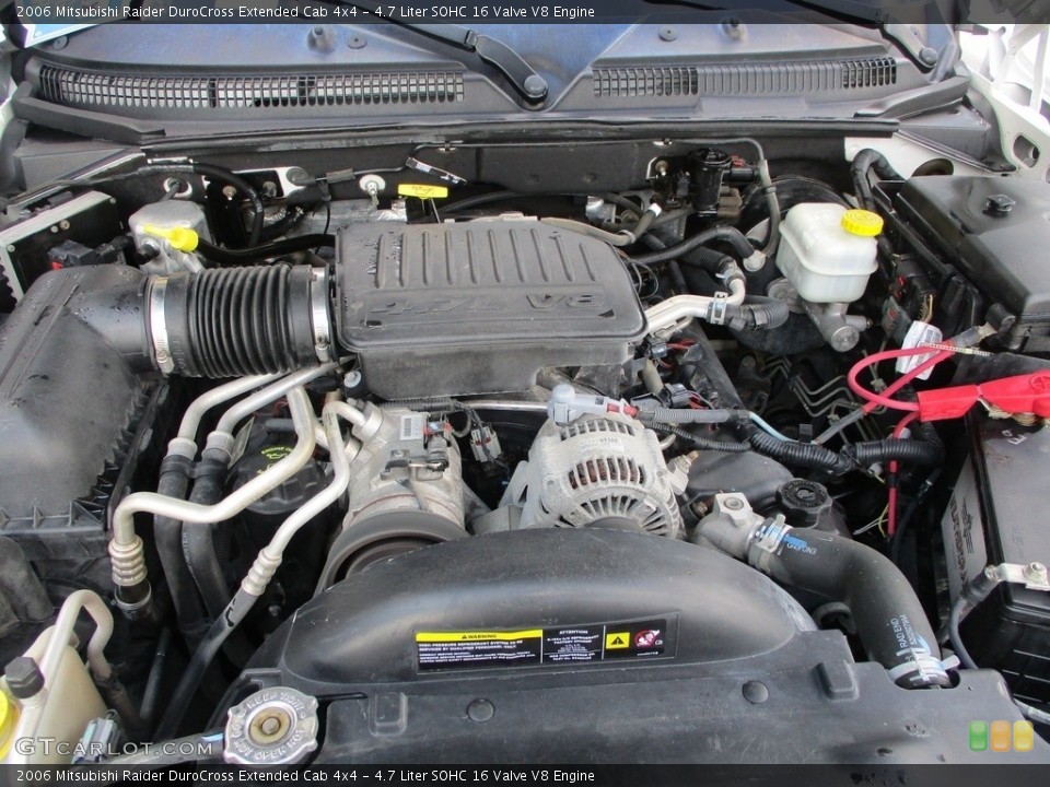 4.7 Liter SOHC 16 Valve V8 Engine for the 2006 Mitsubishi Raider #144908085