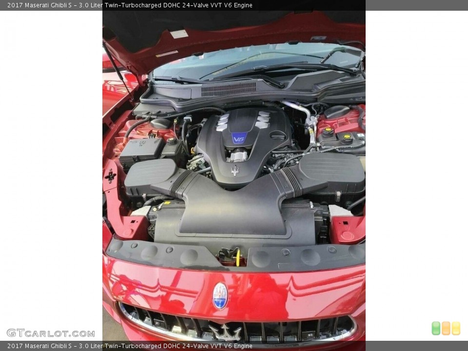 3.0 Liter Twin-Turbocharged DOHC 24-Valve VVT V6 Engine for the 2017 Maserati Ghibli #144912901