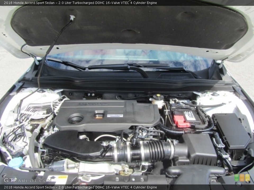 2.0 Liter Turbocharged DOHC 16-Valve VTEC 4 Cylinder Engine for the 2018 Honda Accord #144926796