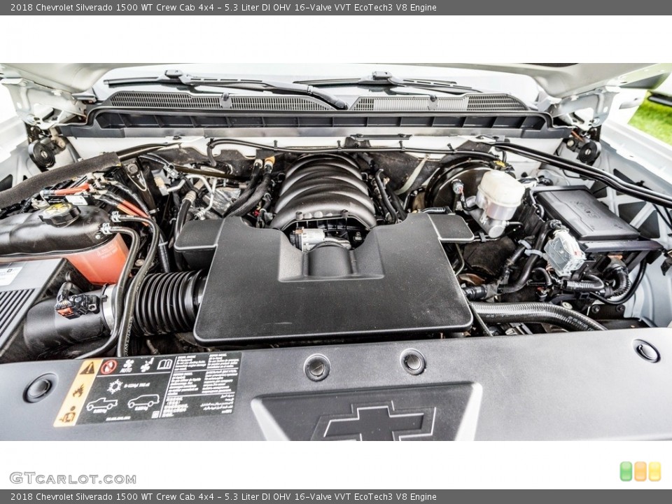 5.3 Liter DI OHV 16-Valve VVT EcoTech3 V8 Engine for the 2018 Chevrolet Silverado 1500 #144927693