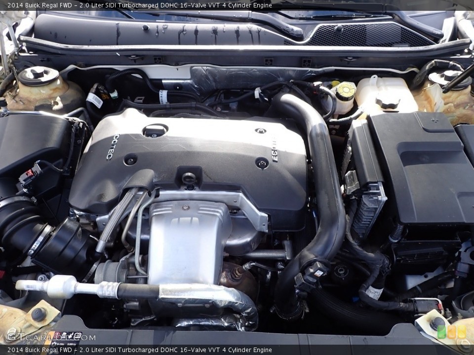 2.0 Liter SIDI Turbocharged DOHC 16-Valve VVT 4 Cylinder Engine for the 2014 Buick Regal #144936881