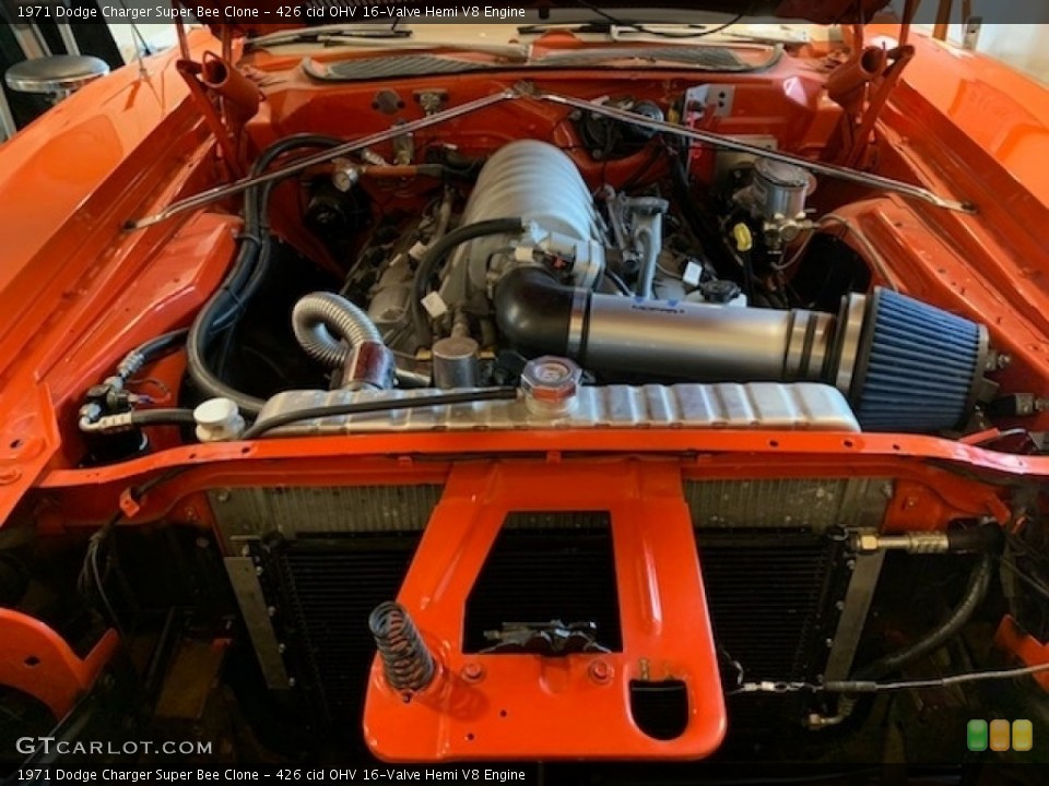 426 cid OHV 16-Valve Hemi V8 Engine for the 1971 Dodge Charger #144941025