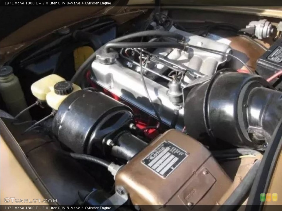 2.0 Liter OHV 8-Valve 4 Cylinder Engine for the 1971 Volvo 1800 #144943722
