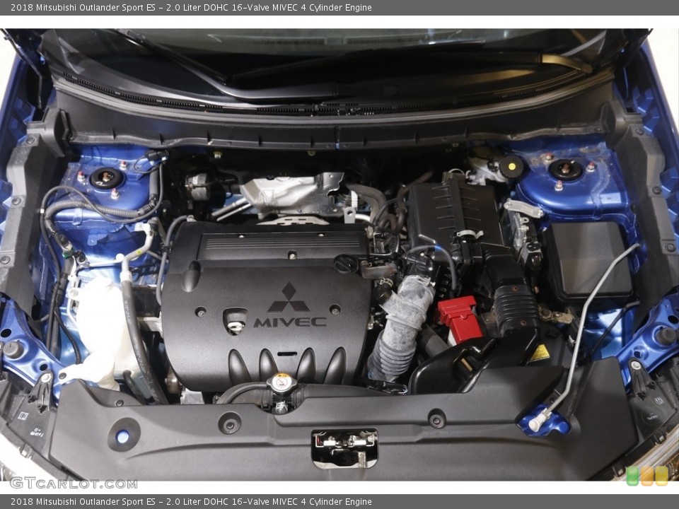 2.0 Liter DOHC 16-Valve MIVEC 4 Cylinder 2018 Mitsubishi Outlander Sport Engine