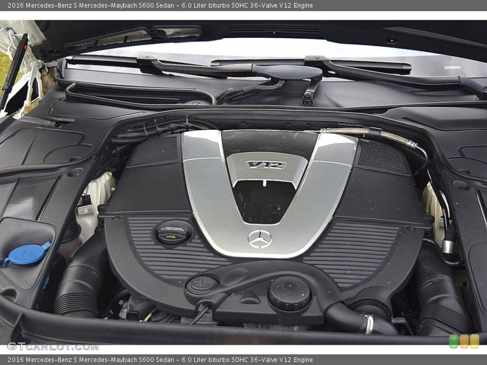 6.0 Liter biturbo SOHC 36-Valve V12 Engine for the 2016 Mercedes-Benz S #144976171