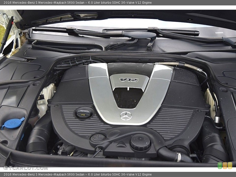 6.0 Liter biturbo SOHC 36-Valve V12 Engine for the 2016 Mercedes-Benz S #144976171