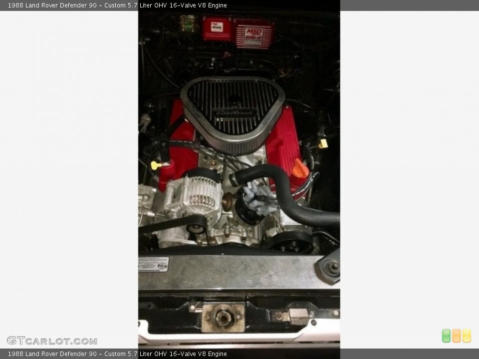 Custom 5.7 Liter OHV 16-Valve V8 1988 Land Rover Defender Engine