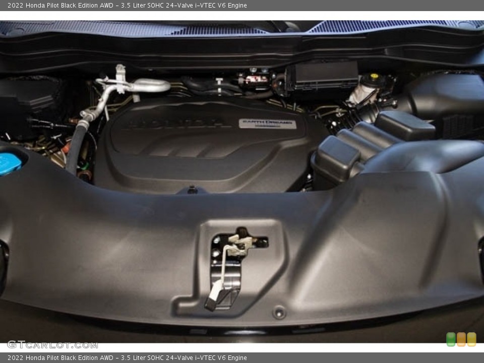 3.5 Liter SOHC 24-Valve i-VTEC V6 2022 Honda Pilot Engine
