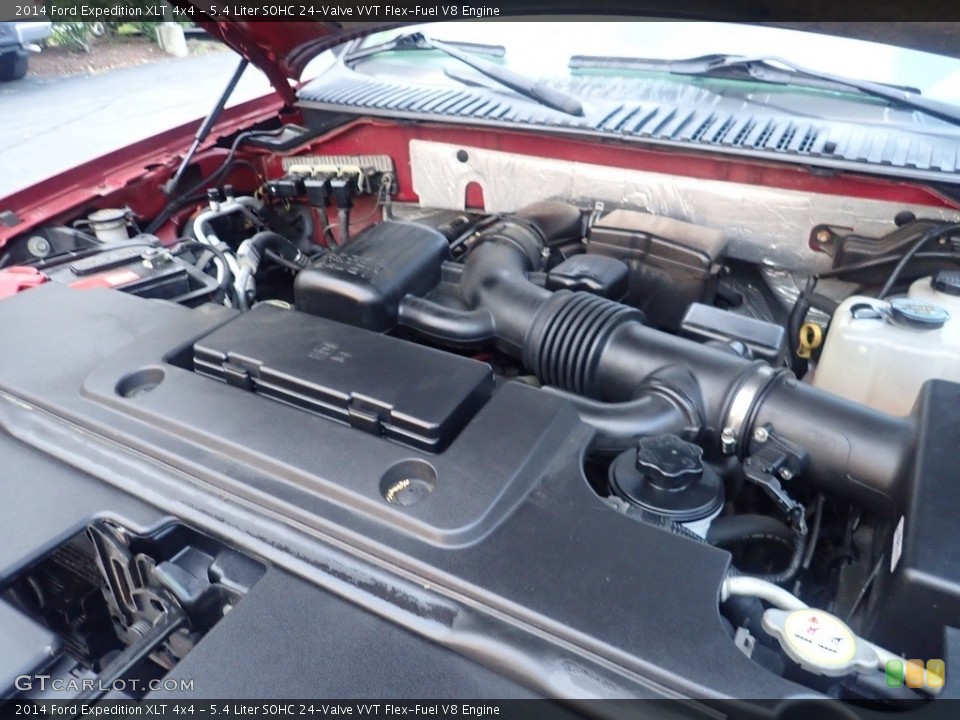 5.4 Liter SOHC 24-Valve VVT Flex-Fuel V8 Engine for the 2014 Ford Expedition #145003675