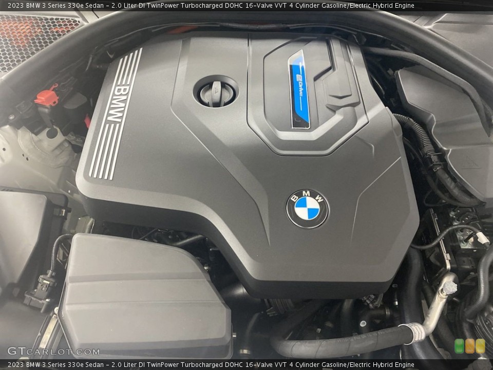 2.0 Liter DI TwinPower Turbocharged DOHC 16-Valve VVT 4 Cylinder Gasoline/Electric Hybrid Engine for the 2023 BMW 3 Series #145008285