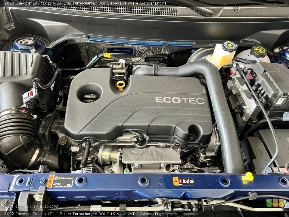 1.5 Liter Turbocharged DOHC 16-Valve VVT 4 Cylinder 2022 Chevrolet Equinox Engine
